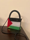 Palestine Beaded Bag