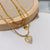 Heartsy Double Layered Necklace