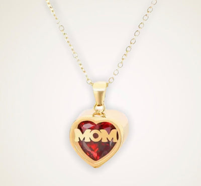 MOM Birthstone Necklace