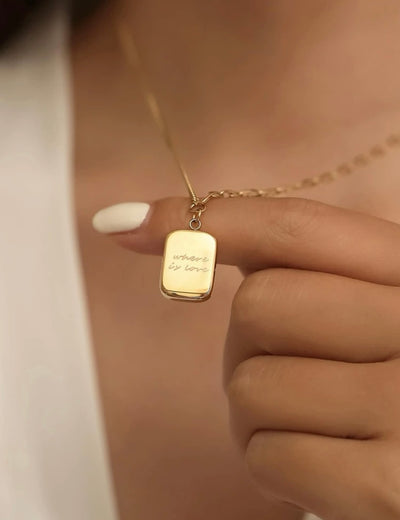 Where Is Love Necklace