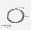 Ghalia Colorful Rhinestone Bracelet